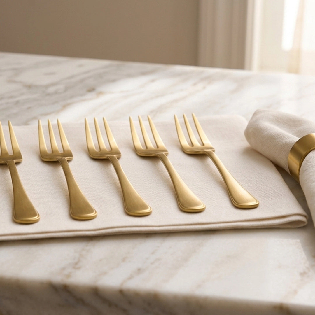 SHYLA CAKE FORK SET OF 6PCS 