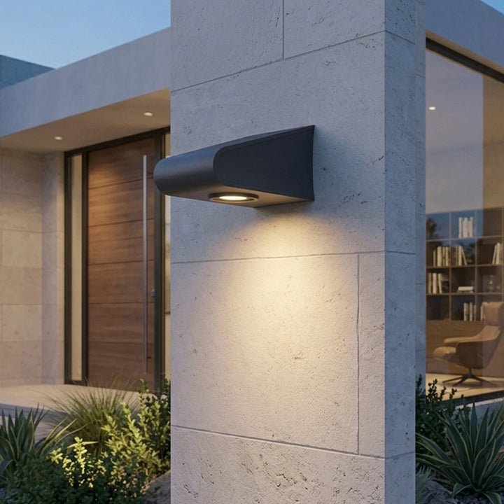 OUT DOOR OSRAM LED 7W 3000K 137X82X86 D.GREY