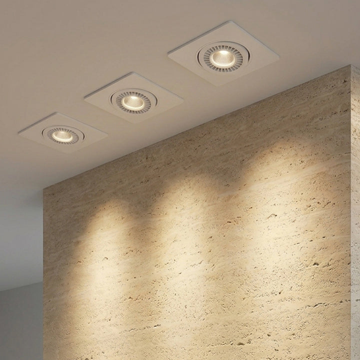COB 7W Square WH D95M AN 18° 3000K - Spot Light