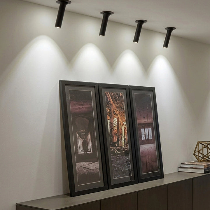 CEILING LAMP LED 6W D68*300 BK DIM Spot Light