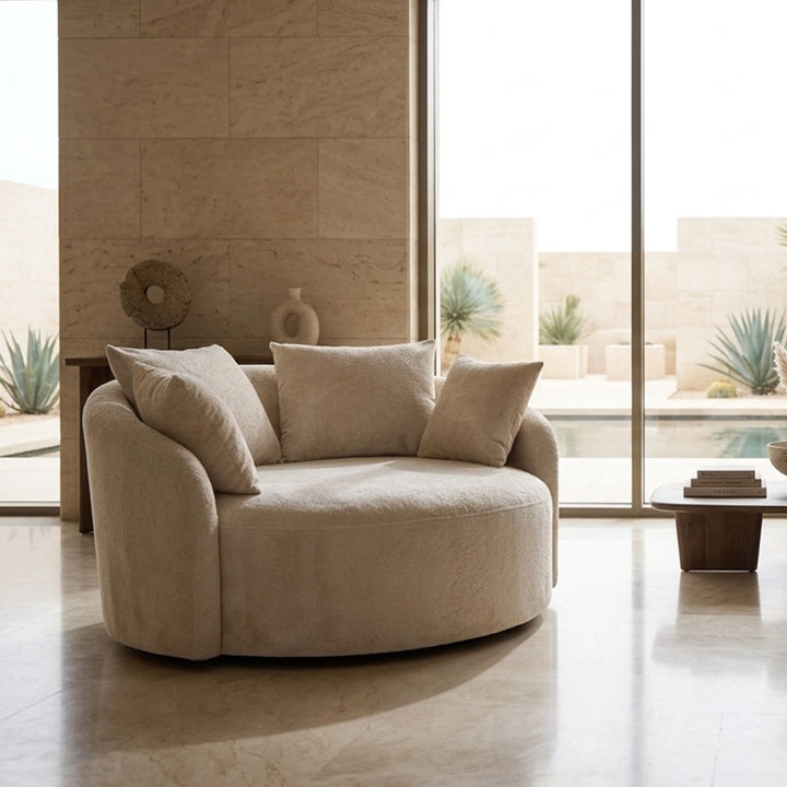 SABRINA LOVE CHAIR BEIGE