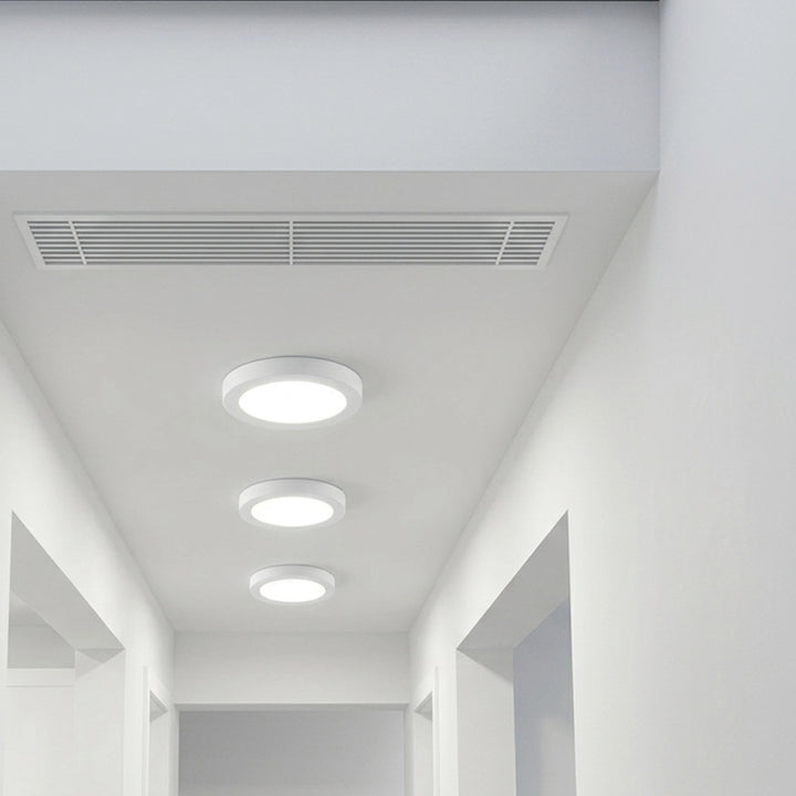 PANEL 30W ROUND  3000K- 3Y WARRANTY بانل خارج الديكور