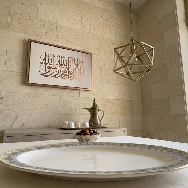 JASMINE OVAL PLATE 