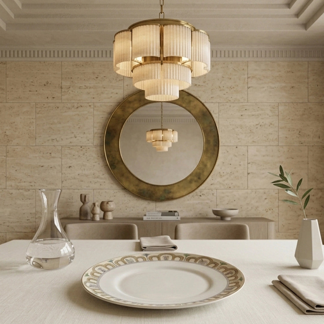 JASMINE ROUND COUP PLATE  