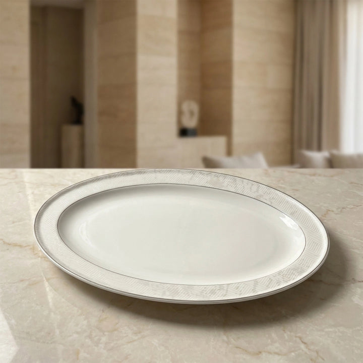 CYNTHIA OVAL SERVING PLATE