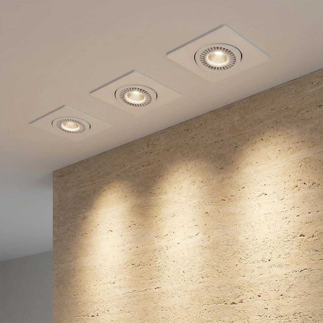 COB 7W Square WH D95M AN 18° 3000K - Spot Light