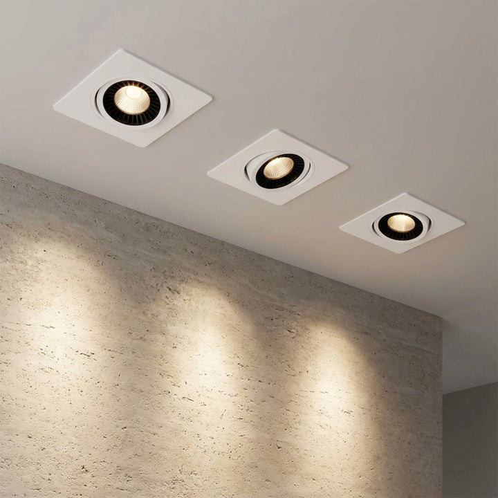 COB 3W Square WH D55M AN 18° 3000K - Spot Light