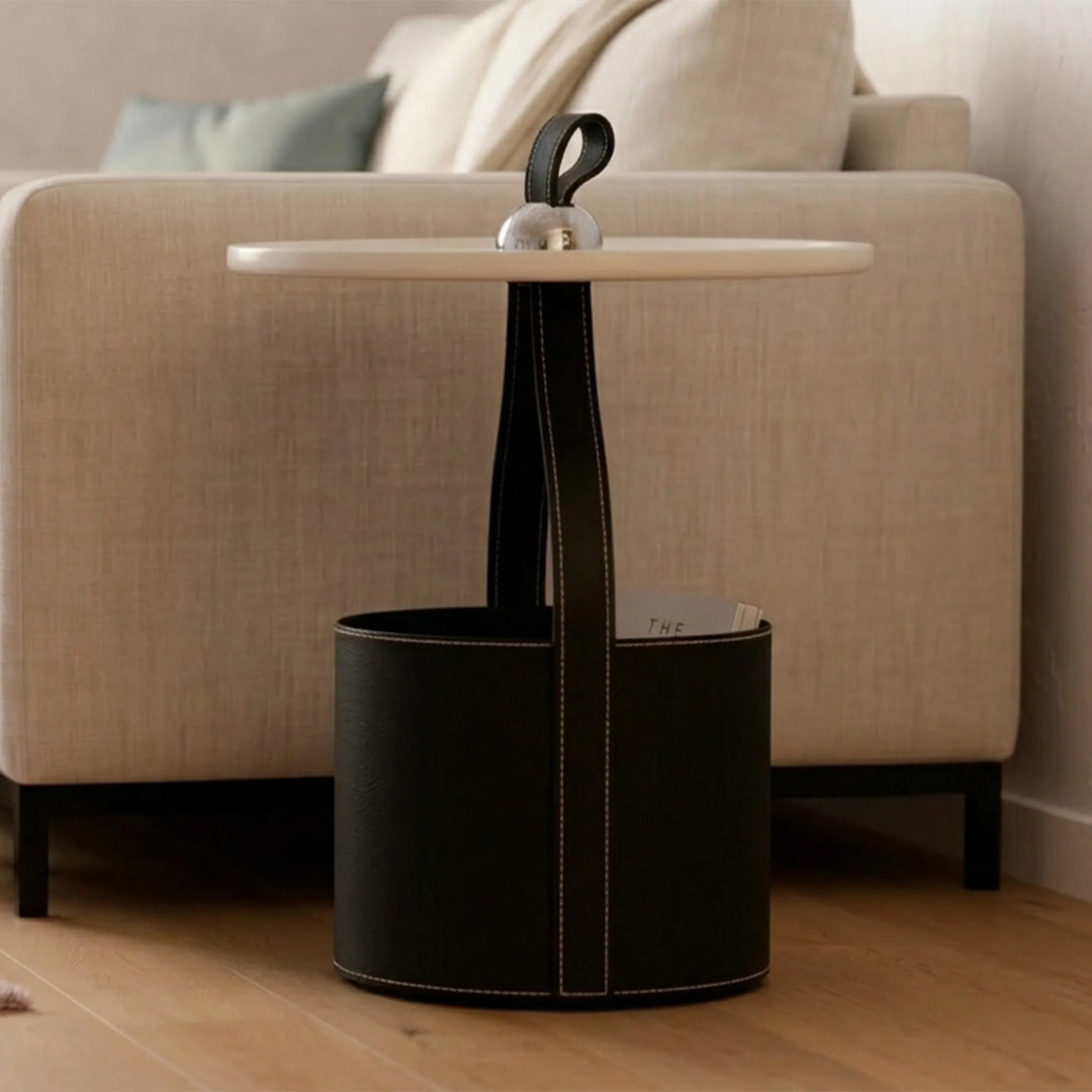 RENEE SIDE TABLE 45 X50CM BLACK