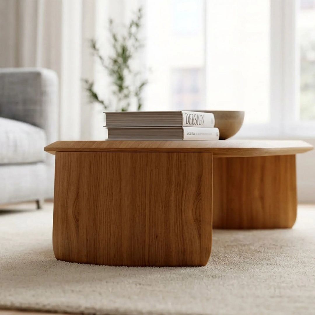 NUVOLA COFFEE TABLE 120 X55 X29CM / WALNUT