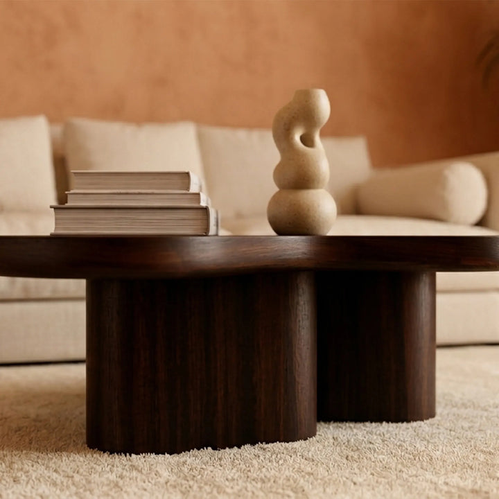 ALSTON COFFEE TABLE 90 X30CM / SMOKED OAK