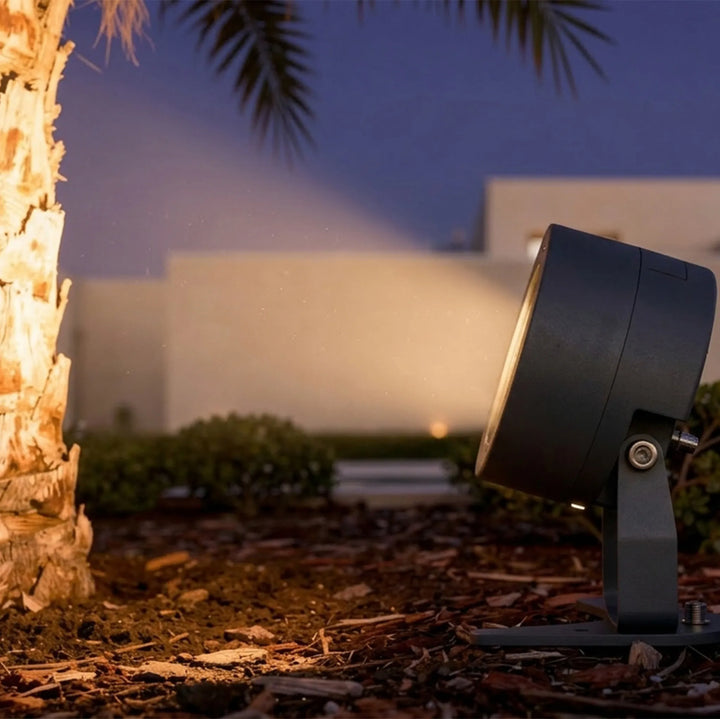LED GARDEN LIGHT 30W DARK GREY 240V 3000K