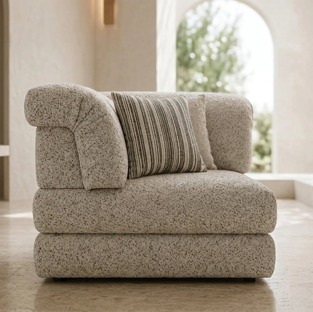 COCO CORNER SOFA 104x104x80CM, BEIGE