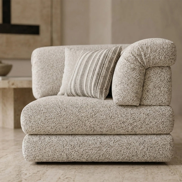 COCO CORNER SOFA 104x104x80CM, BEIGE