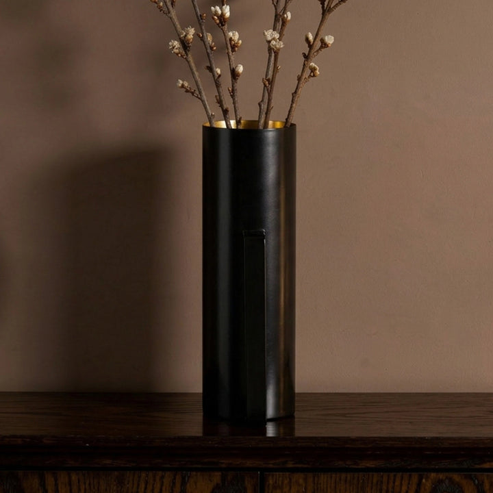 VASE 16*10*43CM IRON فازة