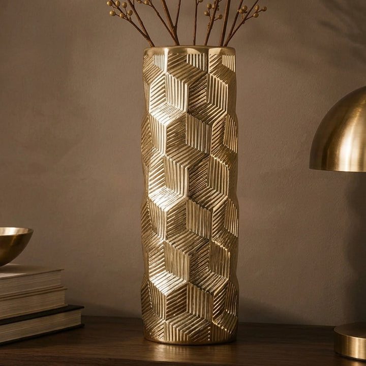 VASE 14*14*36.5CM CERAMIC Vase
