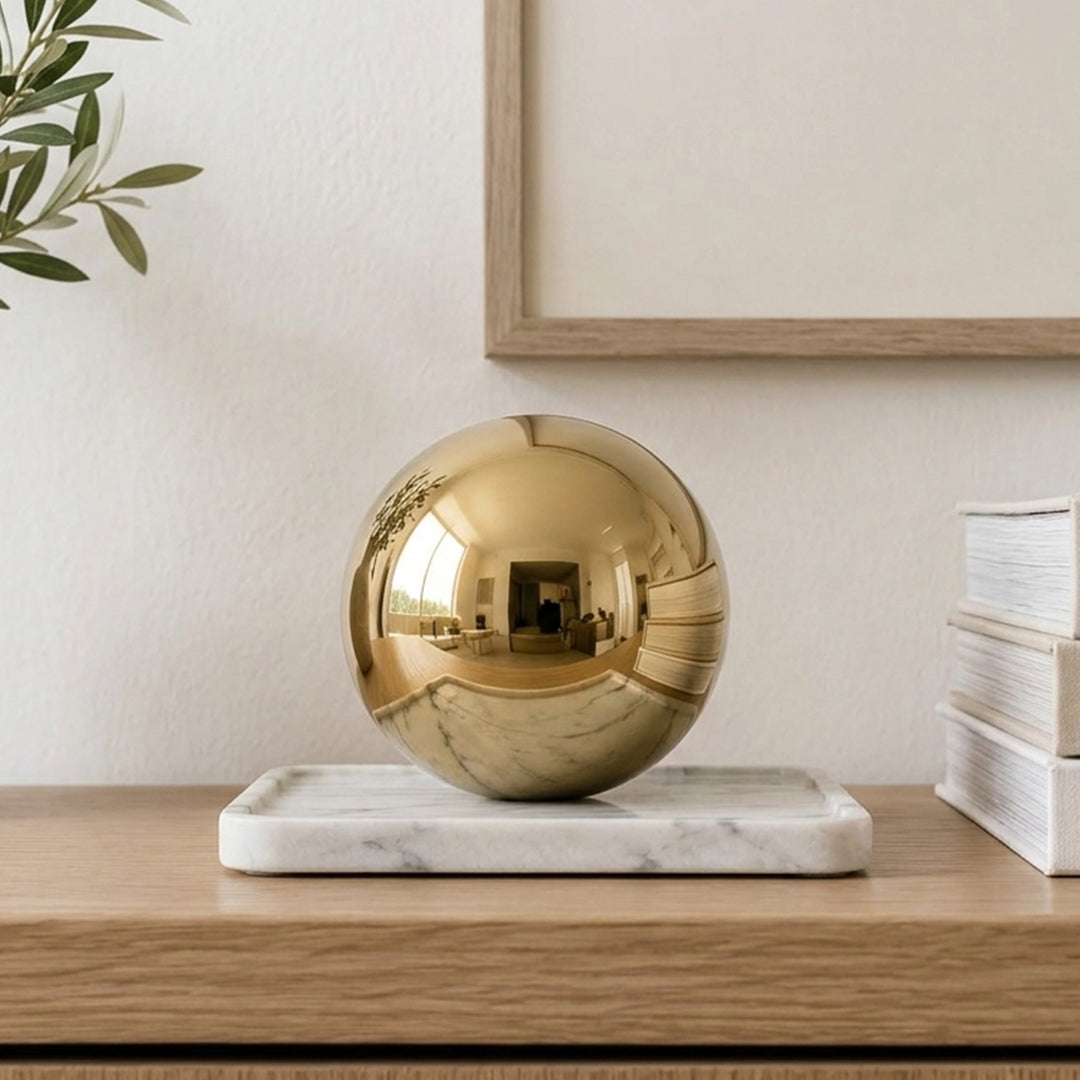 HOME DECOR SPHERE Φ12.5*11.5CM CERAMIC