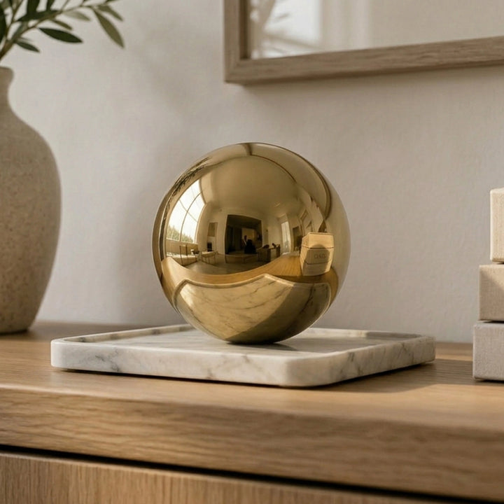 HOME DECOR SPHERE Φ12.5*11.5CM CERAMIC