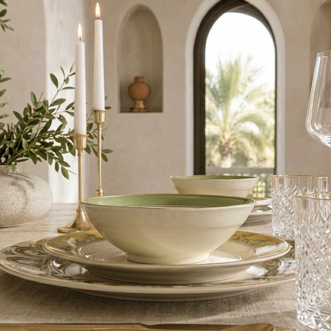 JASMINE DINNER SET OF 18 PCS 