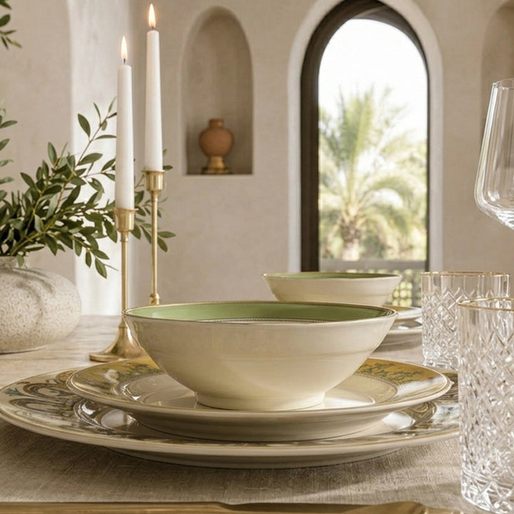 JASMINE DINNER SET OF 18 PCS 