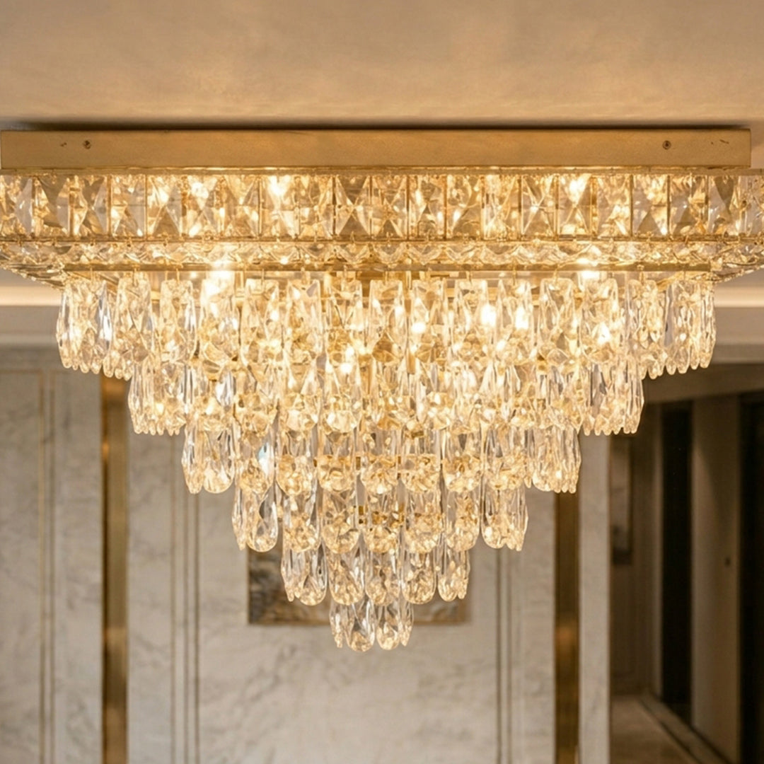 Pendant Light E14×20 Lamp - Gold