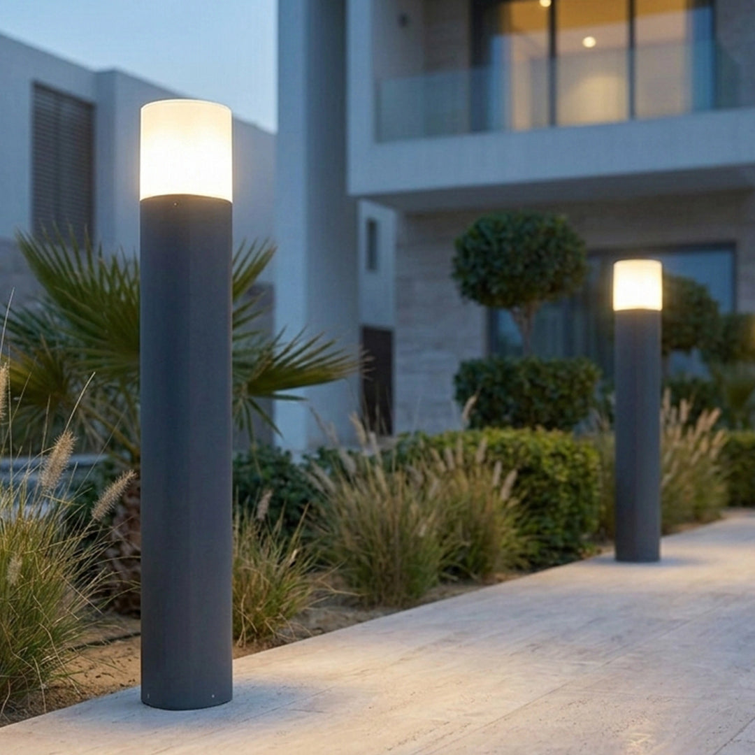 OUTDOOR E27 23w /800 Dark Gray -Stand