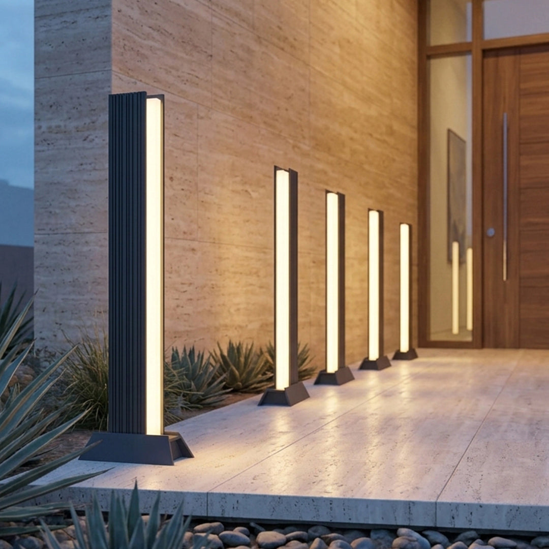 OUTDOOR OSRAM LED 20W 3000K 265x90x800 D.Grey Stand