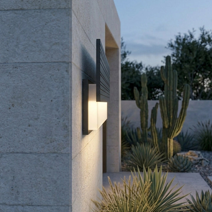 OUTDOOR OSRAM LED 20W 3000K 400X166X63 D.GREY