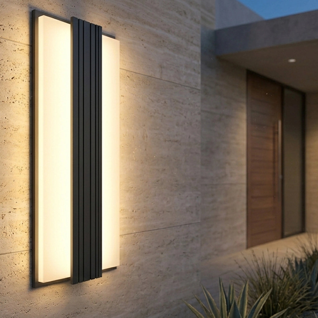 OUT DOOR OSRAM LED 20W 3000K 160x 62x400 D.Grey Stand