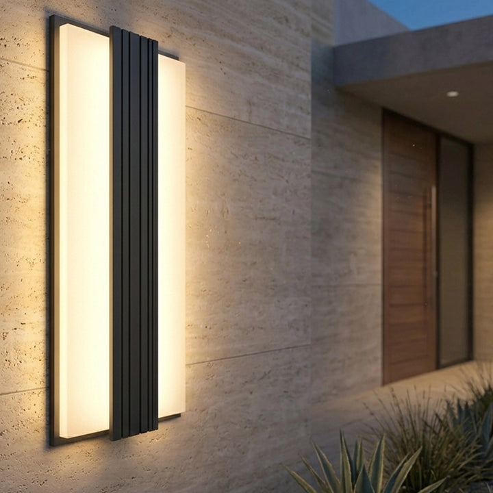 OUT DOOR OSRAM LED 20W 3000K 160x 62x400 D.Grey Stand