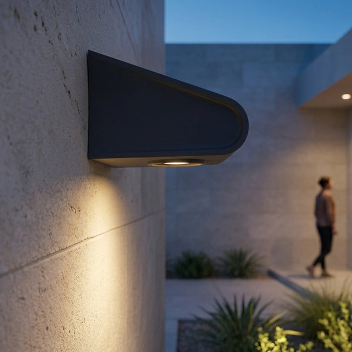 OUT DOOR OSRAM LED 7W 3000K 137X82X86 D.GREY