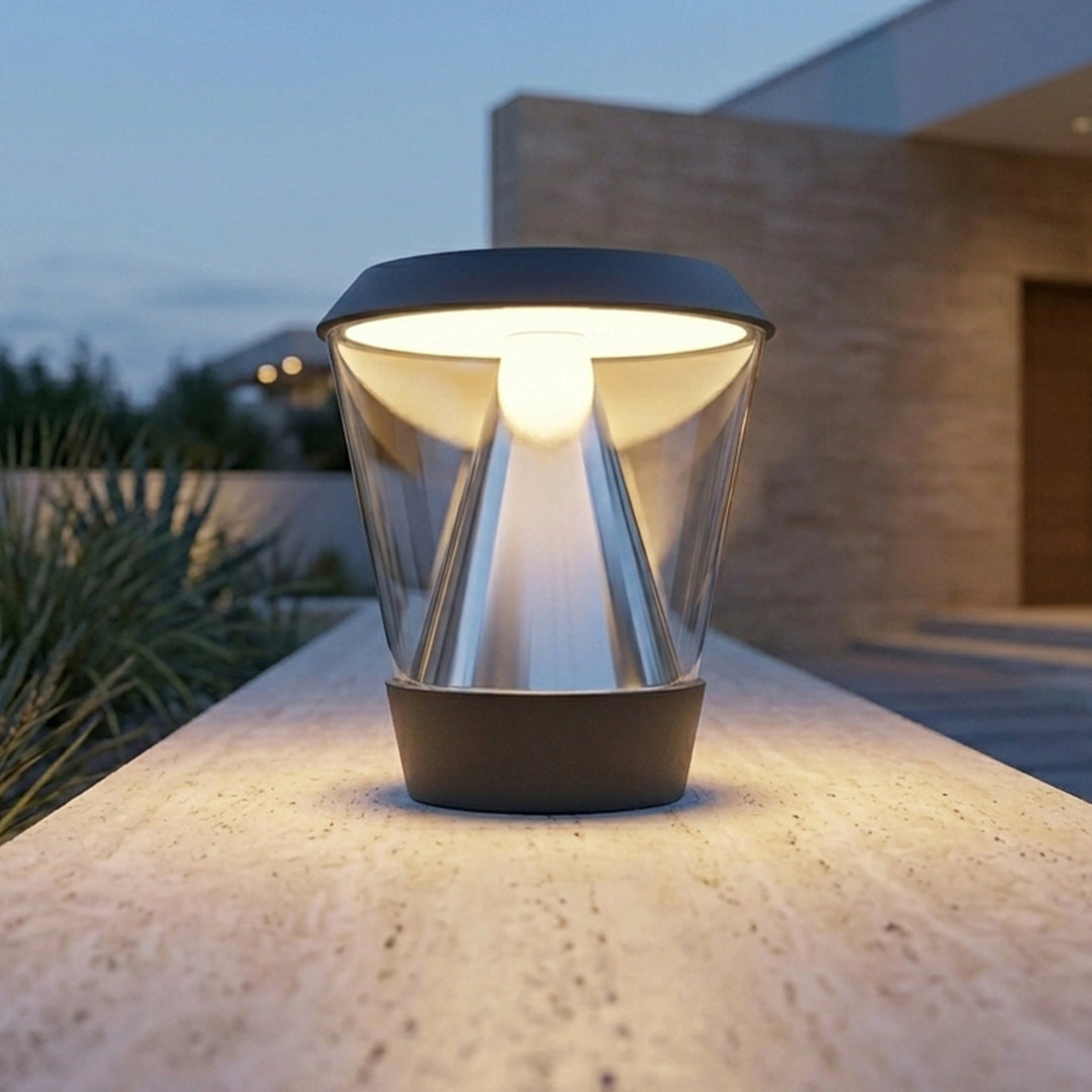 OUTDOOR OSRAM LED 13W 3000K Φ175X204 D.GREY