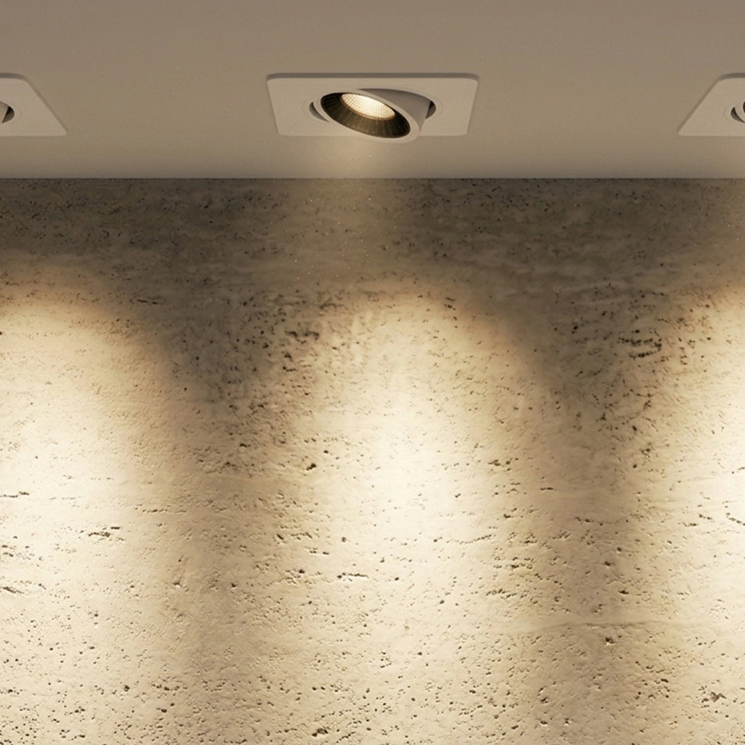 COB 3W Square WH D55M AN 18° 3000K - Spot Light