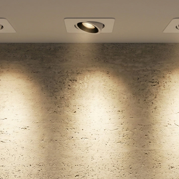 COB 3W Square WH D55M AN 18° 3000K - Spot Light