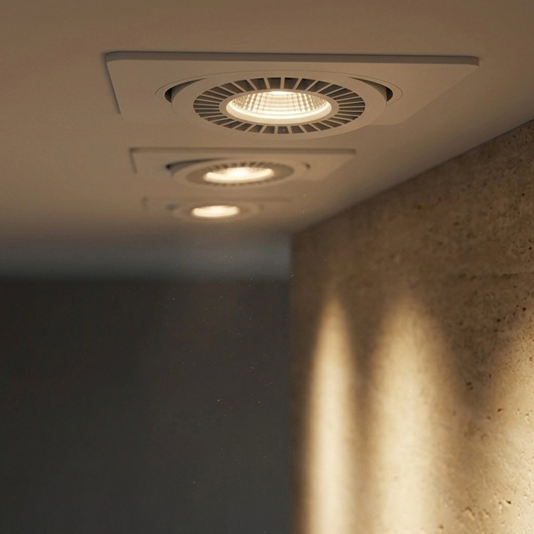 COB 7W Square WH D95M AN 18° 3000K - Spot Light