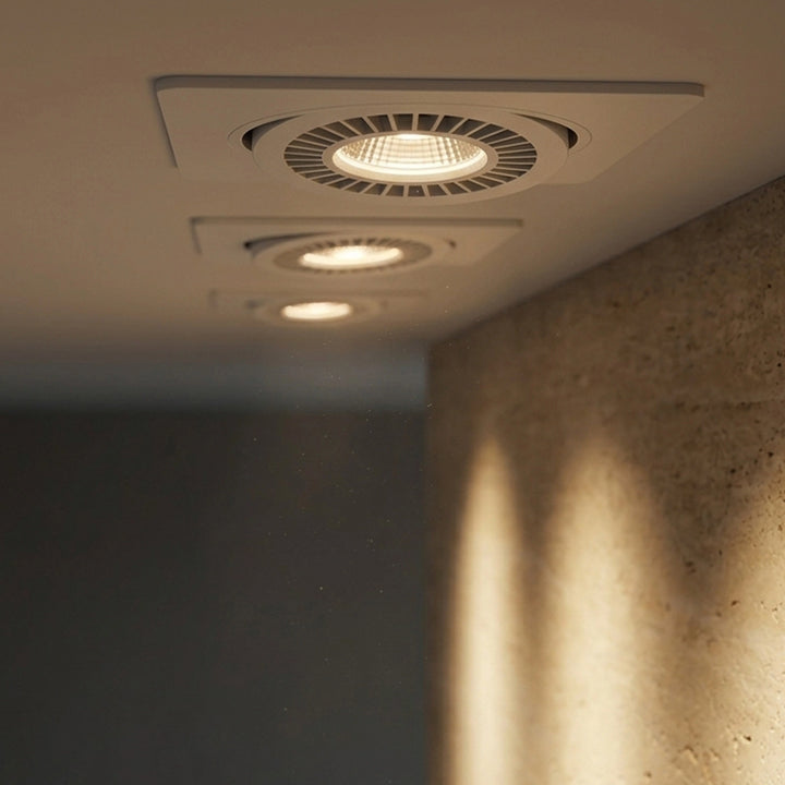 COB 7W Square WH D95M AN 18° 3000K - Spot Light