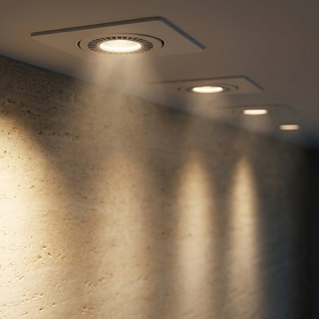COB 7W Square WH D95M AN 18° 3000K - Spot Light