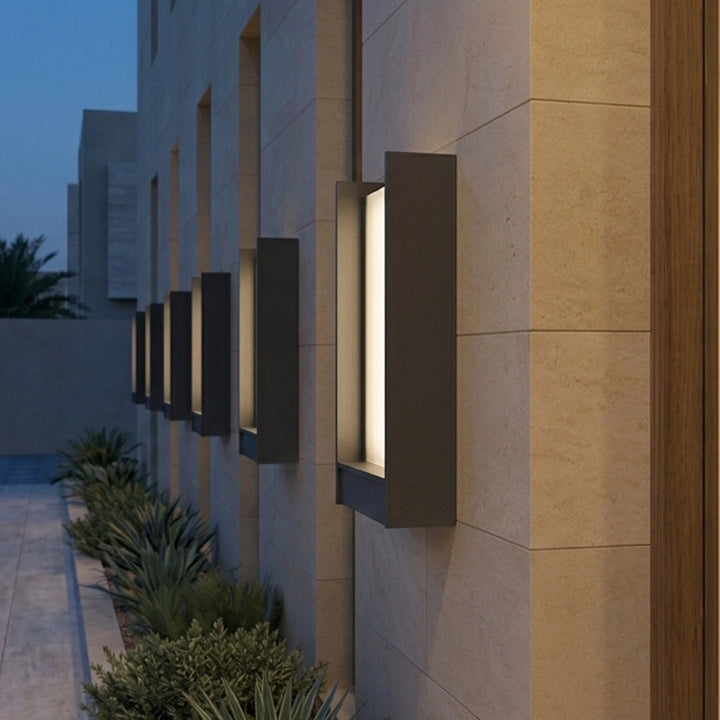 OUT DOOR OSRAM  LED 20W  3000K 80x175x300 D.Grey استاند