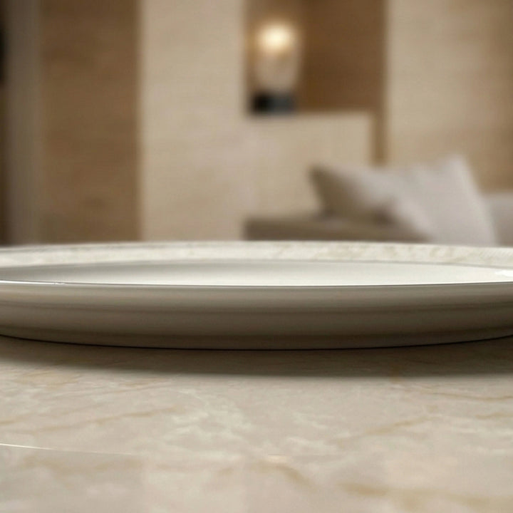 CYNTHIA OVAL SERVING PLATE
