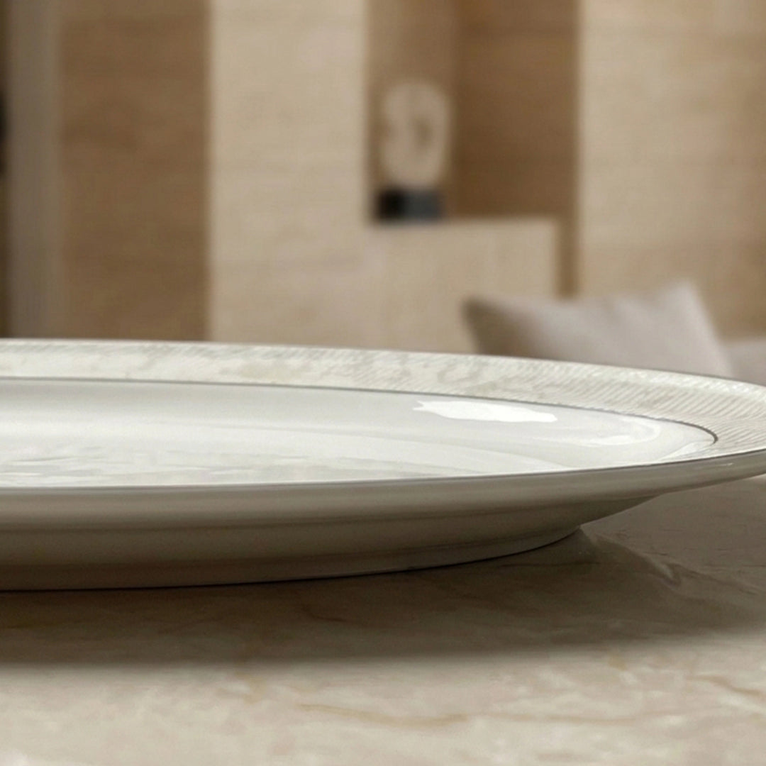 CYNTHIA OVAL SERVING PLATE