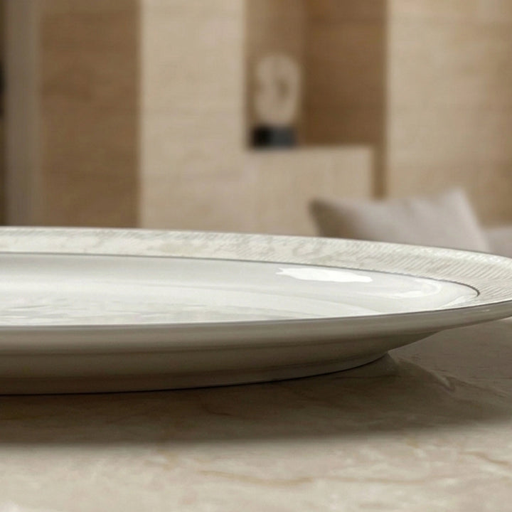 CYNTHIA OVAL SERVING PLATE