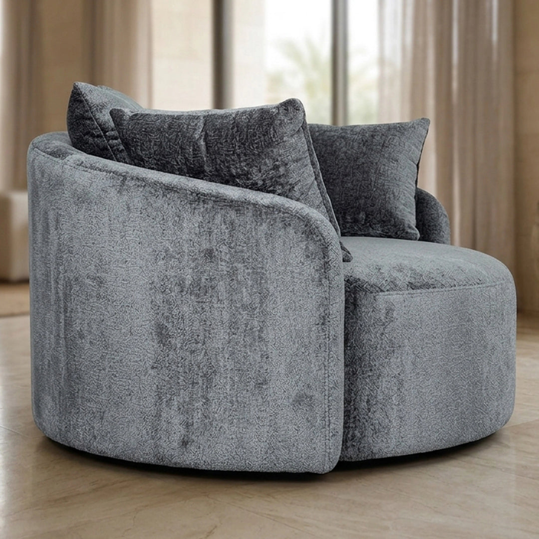 SABRINA LOVE CHAIR GREY