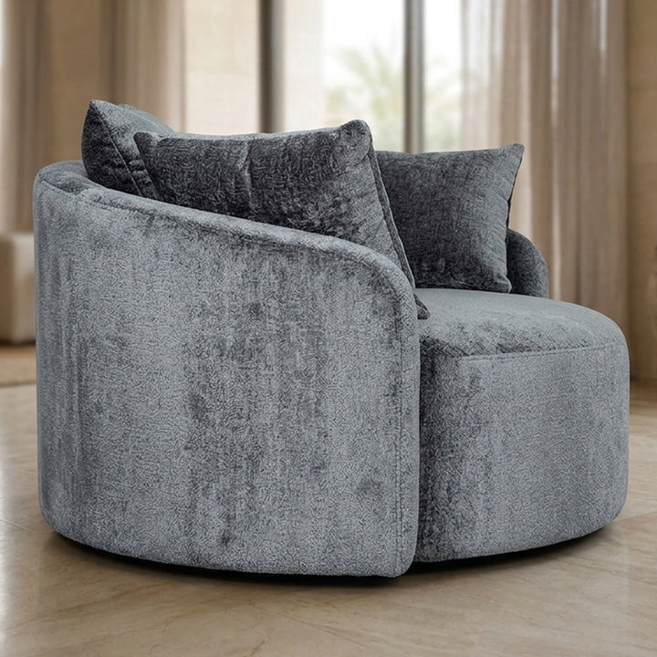SABRINA LOVE CHAIR GREY