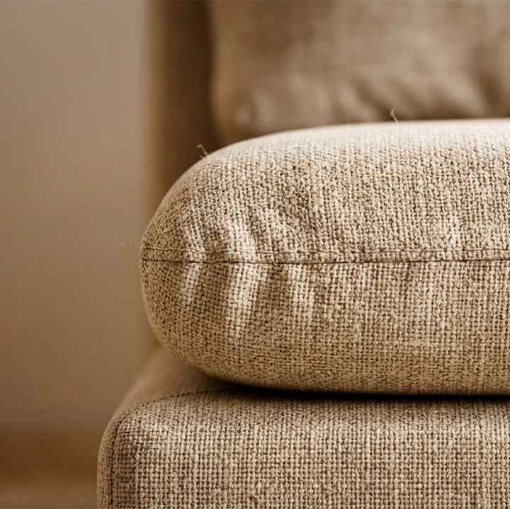 ESTHER 2 SEATER SOFA ARMLESS 160W X90D X78H CM BEIGE