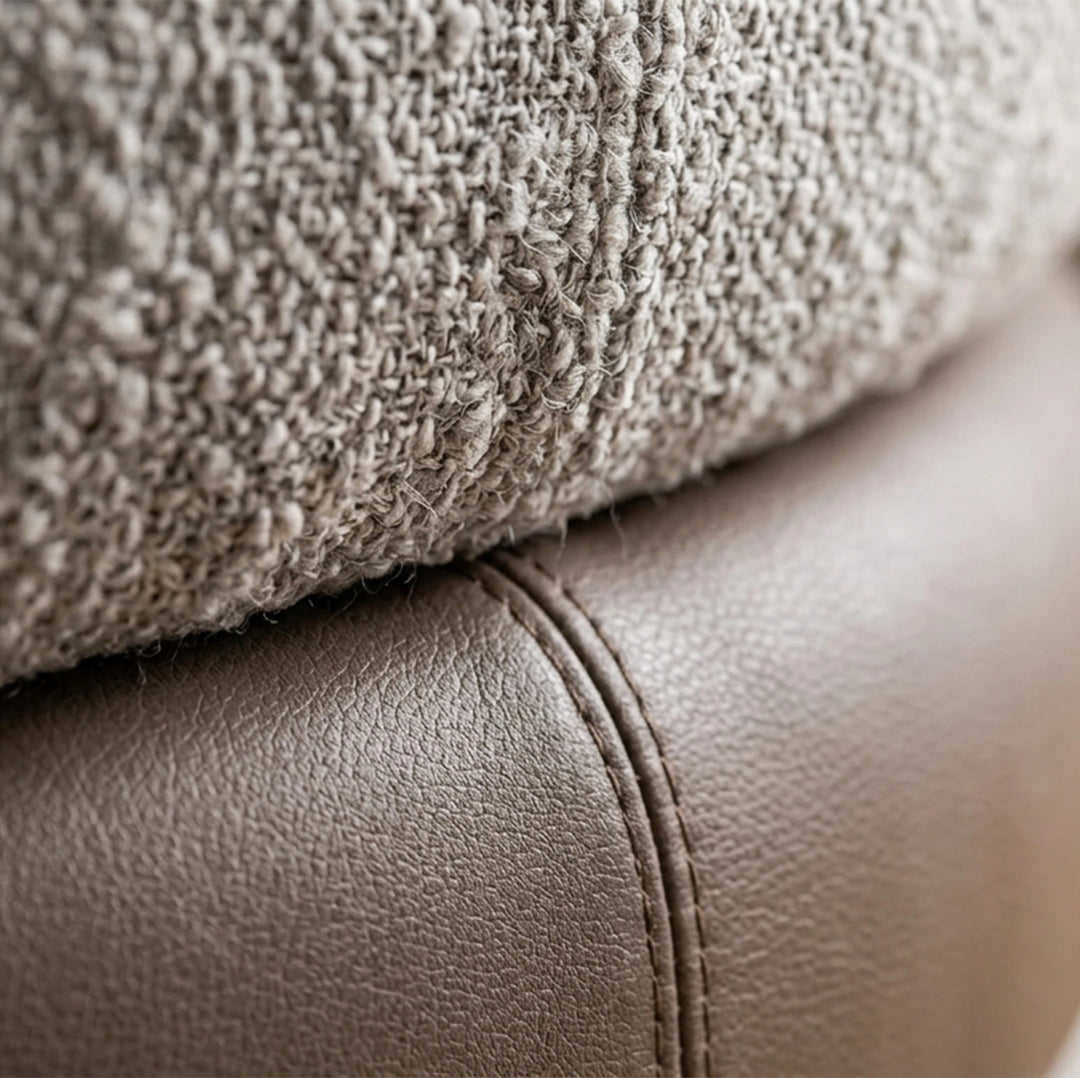ALREZA OTTOMAN 80x44CM BROWN