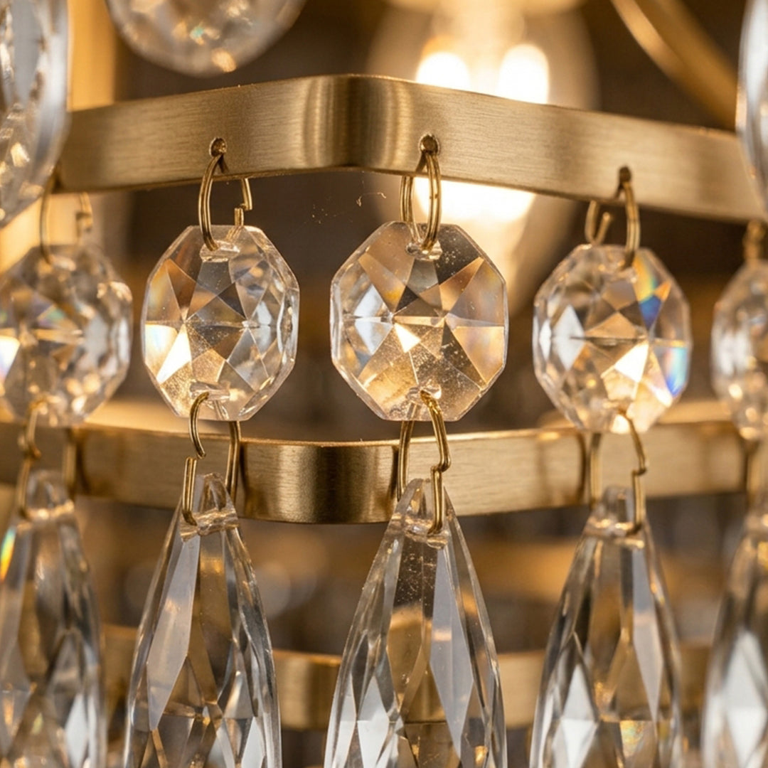 Pendant Light E14×20 Lamp - Gold
