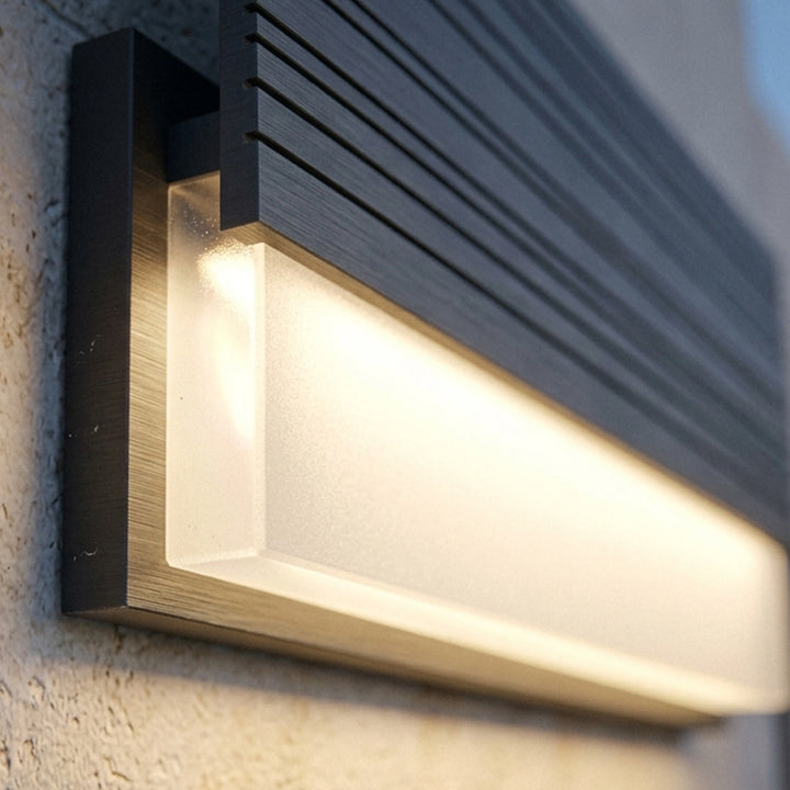 OUTDOOR OSRAM LED 20W 3000K 400X166X63 D.GREY