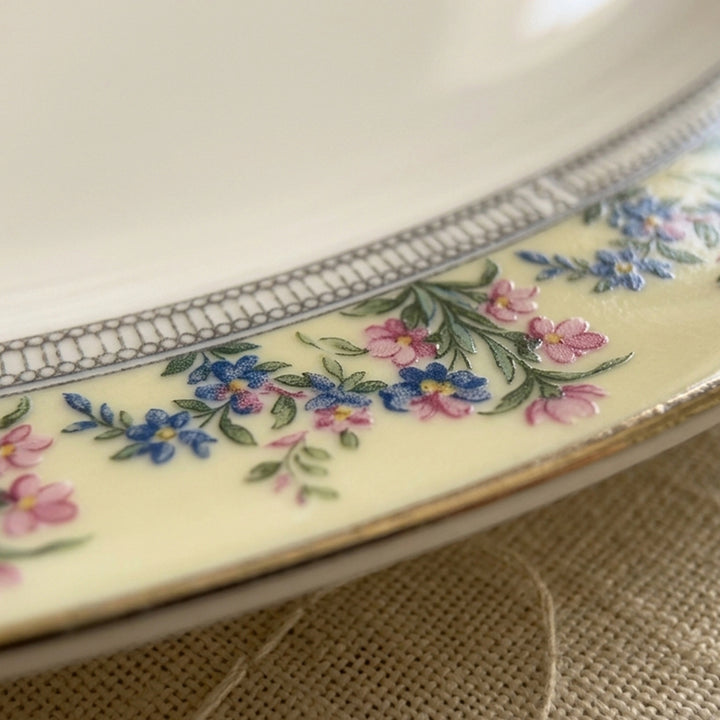 JASMINE OVAL PLATE 