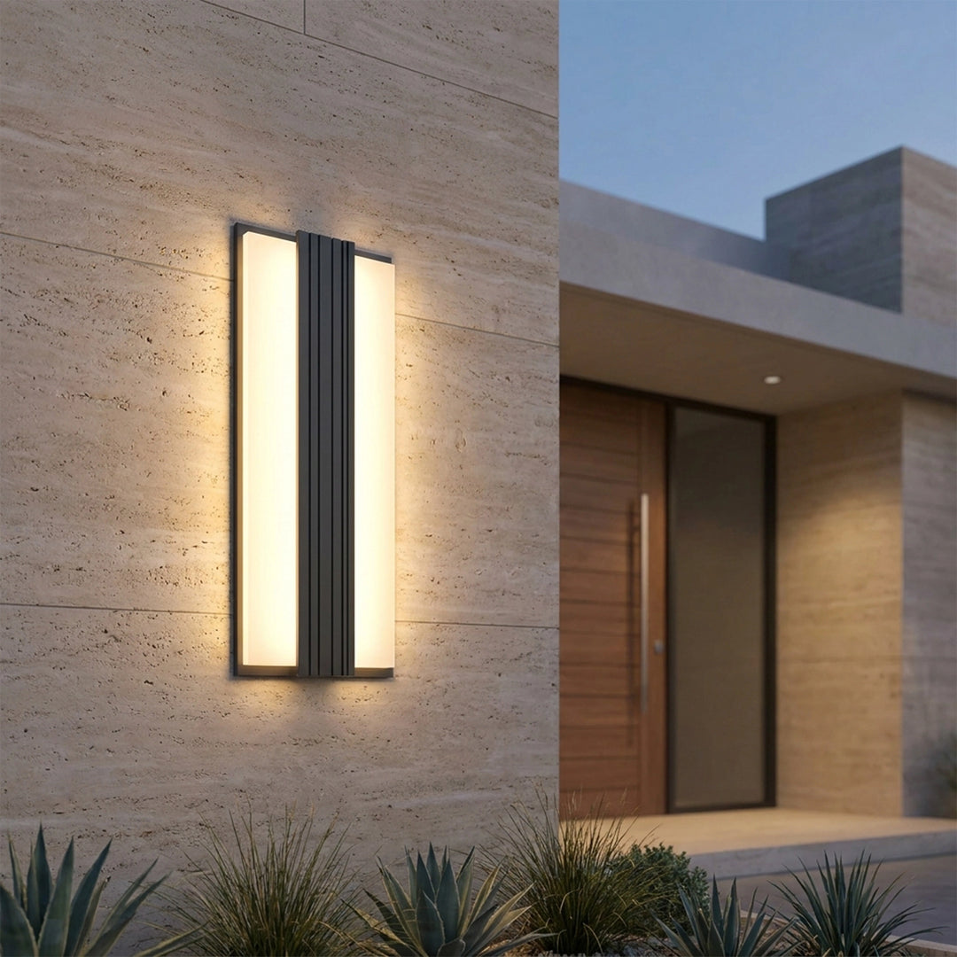 OUT DOOR OSRAM LED 20W 3000K 160x 62x400 D.Grey Stand