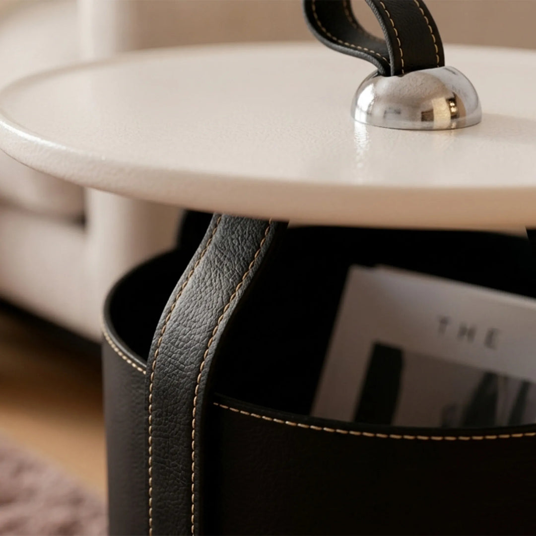 RENEE SIDE TABLE 45 X50CM BLACK