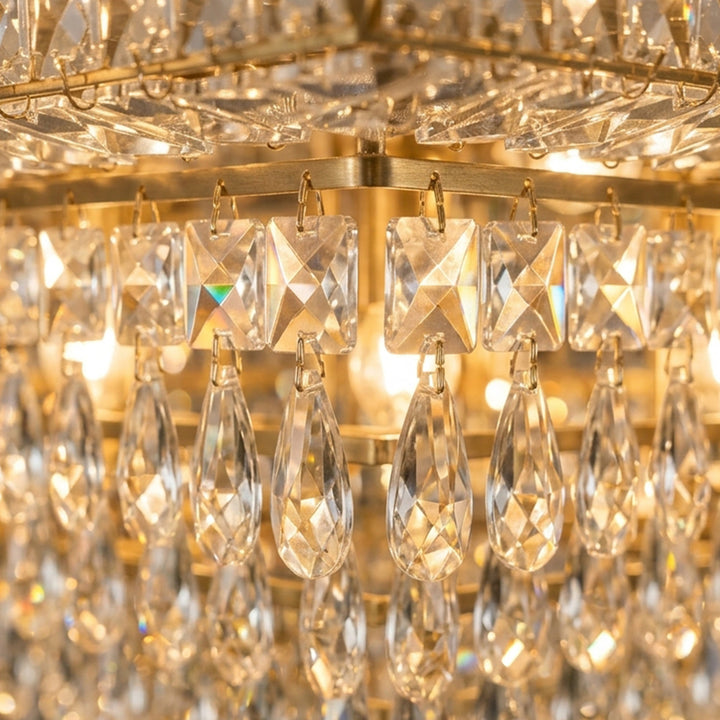 Pendant Light E14×20 Lamp - Gold